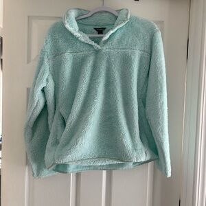 Eddie Bauer Mint Green Fleece Jacket